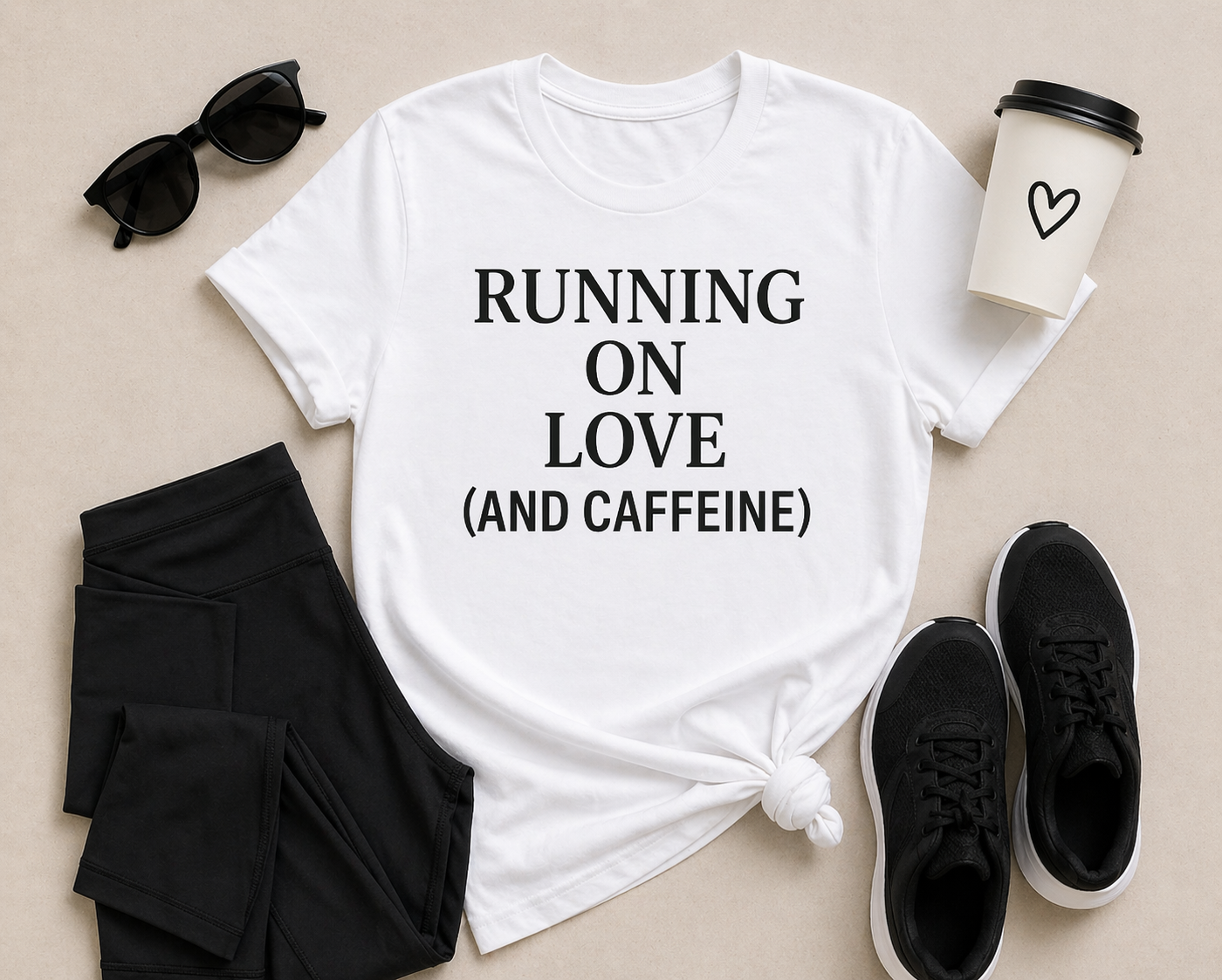 RUNNING ON LOVE                 (AND CAFFEINE)
